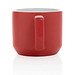 Keramiktasse Calla, 350 ml, rot