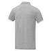 Morgan Polo für Herren, zweifarbig, heather grau, S