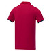 Morgan Polo für Herren, zweifarbig, rot, S