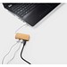 MOSER. HUB mit 2 USB-A und 1 USB-C Anschluss aus Bambus, Natur