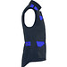 Multipocket Arbeitsweste Armada in Farbkombination, XXXL, navy/royalblau