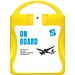 MyKit Flugzeug Reiseset, gelb