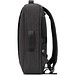 NIAMEY. Tasche aus hochdichtem, recyceltem 300D-Polyester für Laptop 15'6", Dunkelgrau