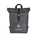 RPET Filz Rucksack Nolan, Dunkelgrau
