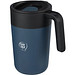Nordia 400 ml doppelwandiger Becher aus Recyclingmaterial, dunkelblau