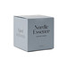 Nordic Essence Duftkerze groß, blau, dunkelbraun