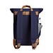 Notebook-Rucksack LIFE, marine-braun