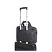 Notebook-Tasche FRAME, schwarz-grau meliert