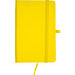 Notizbuch Happy, DIN A6, blanko, gelb