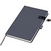 Notizbuch mit 16 GB Speicherkarte FRANCESCO, anthrazit