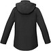 Notus wattierte Softshell Damenjacke, schwarz, XS