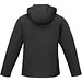Notus wattierte Softshell Herrenjacke, schwarz, S