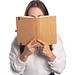 ORWELL. A5-Notizbuch aus Bambus- und Korkblättern mit linierten Blättern, Natur