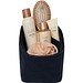 Pack 500 g/m² Aware™ Kulturbeutel aus Recyclingmaterial, navy
