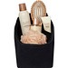 Pack 500 g/m² Aware™ Kulturbeutel aus Recyclingmaterial, schwarz