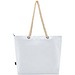 Panama Strandkühltasche mit Kordelgriffen aus recyceltem GRS-Material, 23L, weiss