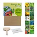 Pflanz-Set, 3er-Set, Kräutermischung / Sommerblumenmischung / Sonnenblume, 1-seit. Druck