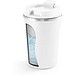 PHELPS. Reisebecher aus Edelstahl und PP 470 ml, Weiß