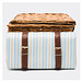 Picknickkorb MADISON PARK,beige, blau, braun