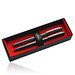 Pierre Cardin® RENEE Set aus Drehkugelschreiber und Rollerball Pen, silber