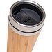 PIETRO. Reisebecher aus Bambus und Edelstahl 500 ml, Natur