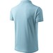 Polohemd Herren Pique Polo, S, himmelblau