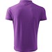 Polohemd Herren Pique Polo, S, lila