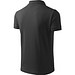 Polohemd Herren Pique Polo, XL, anthrazit melliert