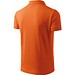 Polohemd Herren Pique Polo, XL, orange