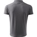 Polohemd Herren Pique Polo, XL, stahlgrau