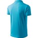 Polohemd Herren Pique Polo, XL, türkisblau