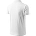 Polohemd Herren Pique Polo, XL, weiss