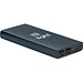 Powerbank aus recyceltem Aluminium 10.000 mAh, marineblau
