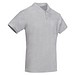 Prince Poloshirt für Herren, Marl Grey, S