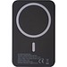 R-ABS Magnetische Powerbank 10.000 mAh DONNA, schwarz