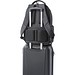 RE-BOSTON. Wasserabweisender 2Tone-Laptop-Rucksack aus recyceltem Nylon mit 210D-Fach, Dunkelgrau