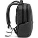 RE-BOSTON. Wasserabweisender 2Tone-Laptop-Rucksack aus recyceltem Nylon mit 210D-Fach, Schwarz