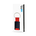 Schlüsselanhänger RE98-KEMER, rot/schwarz