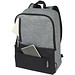 Reclaim 15 Zoll GRS recycelter Laptop-Rucksack 14 L, schwarz