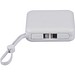 Recycelte ABS-Powerbank Jona, weiß