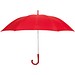 Regenschirm mit Fiberglassgestänge, rot