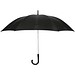 Regenschirm mit Fiberglassgestänge, schwarz