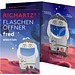 RICHARTZ® FLASCHENÖFFNER fred election, silber