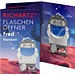 RICHARTZ® FLASCHENÖFFNER fred football, silber