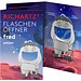 RICHARTZ® FLASCHENÖFFNER fred union, silber