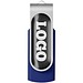 Rotate Doming USB-Stick, blau, 32GB