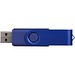 Rotate Metallic USB-Stick, blau, 1GB