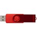 Rotate Metallic USB-Stick, dunkelrot, 1GB