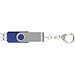 Rotate mit Schlüsselanhänger USB-Stick, blau, 1GB