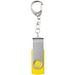 Rotate mit Schlüsselanhänger USB-Stick, gelb, 16GB